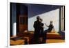 Conference at Night-Edward Hopper-Framed Giclee Print