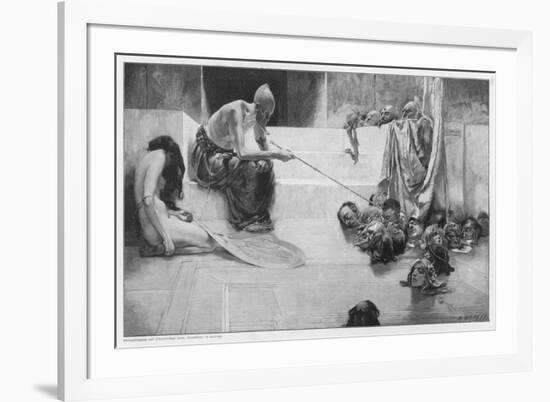 Conference Between Jehu and Other Heads of State-A. Hoffmann-Framed Premium Giclee Print