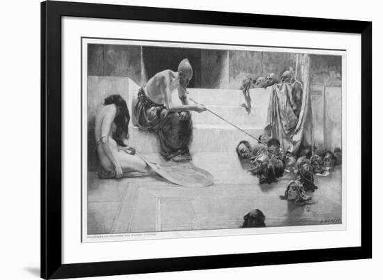 Conference Between Jehu and Other Heads of State-A. Hoffmann-Framed Premium Giclee Print