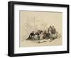 Conference of Arabs-David Roberts-Framed Giclee Print