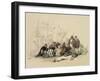 Conference of Arabs-David Roberts-Framed Giclee Print