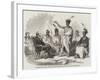 Conference of Kaw Indians (Kansas) with the United States' Commissioner of Indian Affairs-null-Framed Giclee Print