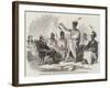 Conference of Kaw Indians (Kansas) with the United States' Commissioner of Indian Affairs-null-Framed Giclee Print