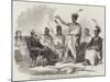 Conference of Kaw Indians (Kansas) with the United States' Commissioner of Indian Affairs-null-Mounted Giclee Print