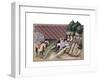 Conference of the Earl of Gloucester and an Irish Chief, Richard Ii's Campagne in Ireland, 1399-null-Framed Giclee Print