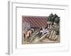 Conference of the Earl of Gloucester and an Irish Chief, Richard Ii's Campagne in Ireland, 1399-null-Framed Giclee Print