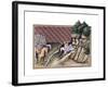 Conference of the Earl of Gloucester and an Irish Chief, Richard Ii's Campagne in Ireland, 1399-null-Framed Giclee Print