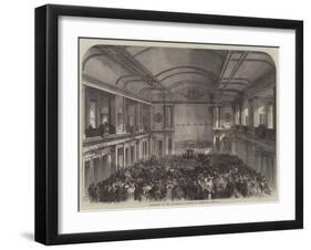 Conference of the Evangelical Alliance at Amsterdam-null-Framed Giclee Print