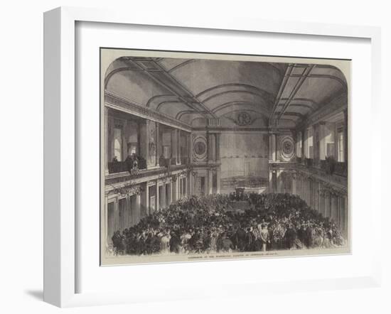 Conference of the Evangelical Alliance at Amsterdam-null-Framed Giclee Print