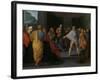 Conference of the Gauls at Reims-Otto van Veen-Framed Art Print