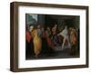 Conference of the Gauls at Reims-Otto van Veen-Framed Art Print