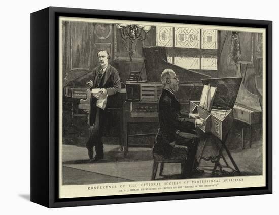 Conference of the National Society of Professional Musicians-null-Framed Stretched Canvas