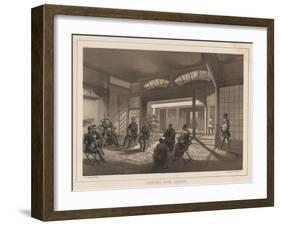 Conference Room, Hakodadi, 1855-Wilhelm Joseph Heine-Framed Giclee Print