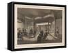 Conference Room, Hakodadi, 1855-Wilhelm Joseph Heine-Framed Stretched Canvas