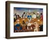 Conference Table-Ikahl Beckford-Framed Giclee Print