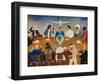 Conference Table-Ikahl Beckford-Framed Giclee Print