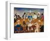 Conference Table-Ikahl Beckford-Framed Giclee Print