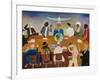 Conference Table-Ikahl Beckford-Framed Giclee Print