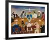 Conference Table-Ikahl Beckford-Framed Giclee Print