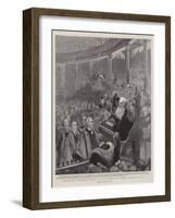 Conferring Honorary Degrees on Statesmen at Oxford Commemoration-Sydney Prior Hall-Framed Giclee Print