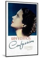 Confession, Kay Francis, 1937-null-Mounted Photo