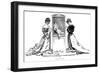 Confessions, 1894-Charles Dana Gibson-Framed Giclee Print