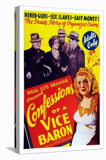 Confessions of a Vice Baron-null-Stretched Canvas