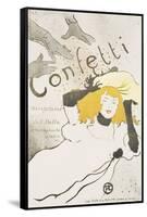 Confetti, 1894-Henri de Toulouse-Lautrec-Framed Stretched Canvas