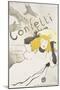 Confetti, 1894-Henri de Toulouse-Lautrec-Mounted Giclee Print