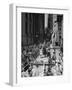 Confetti and Streamers Fly Down from Office Buildings as People Celebrate End of War in Europe-Andreas Feininger-Framed Photographic Print