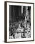 Confetti and Streamers Fly Down from Office Buildings as People Celebrate End of War in Europe-Andreas Feininger-Framed Photographic Print