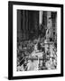 Confetti and Streamers Fly Down from Office Buildings as People Celebrate End of War in Europe-Andreas Feininger-Framed Photographic Print