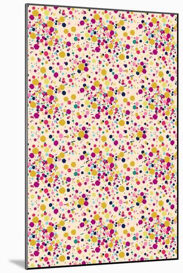 Confetti Tile-null-Mounted Giclee Print