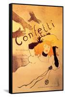 Confetti-Henri de Toulouse-Lautrec-Framed Stretched Canvas