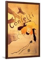 Confetti-Henri de Toulouse-Lautrec-Framed Art Print