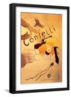 Confetti-Henri de Toulouse-Lautrec-Framed Art Print