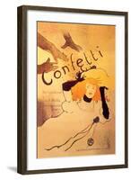 Confetti-Henri de Toulouse-Lautrec-Framed Art Print