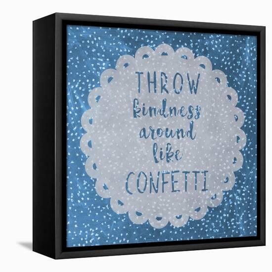 Confetti-Erin Clark-Framed Stretched Canvas