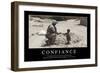 Confiance: Citation Et Affiche D'Inspiration Et Motivation-null-Framed Premium Photographic Print