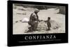 Confianza. Cita Inspiradora Y Póster Motivacional-null-Stretched Canvas