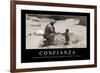 Confianza. Cita Inspiradora Y Póster Motivacional-null-Framed Photographic Print