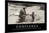 Confianza. Cita Inspiradora Y Póster Motivacional-null-Mounted Photographic Print