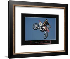 Confidence - Dirtbiker-Unknown Unknown-Framed Photo