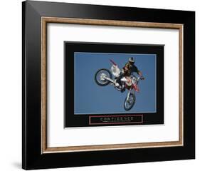 Confidence - Dirtbiker-Unknown Unknown-Framed Photo