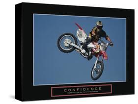 Confidence - Dirtbiker-Unknown Unknown-Stretched Canvas