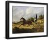 Confidence, Drawing a Gig Driven by a Groom, Dated 1842-John Frederick Herring I-Framed Giclee Print