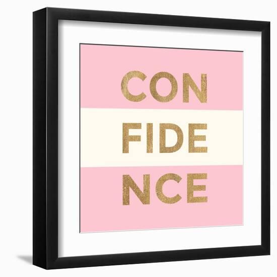 Confidence Glam-Evangeline Taylor-Framed Art Print