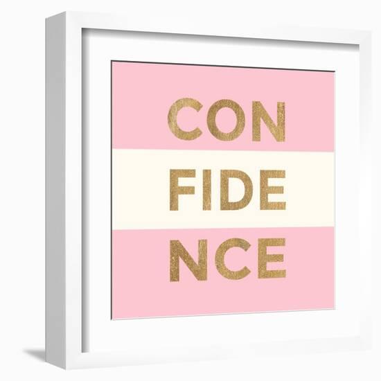 Confidence Glam-Evangeline Taylor-Framed Art Print