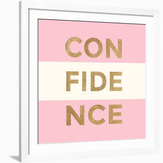 Confidence Glam-Evangeline Taylor-Framed Art Print