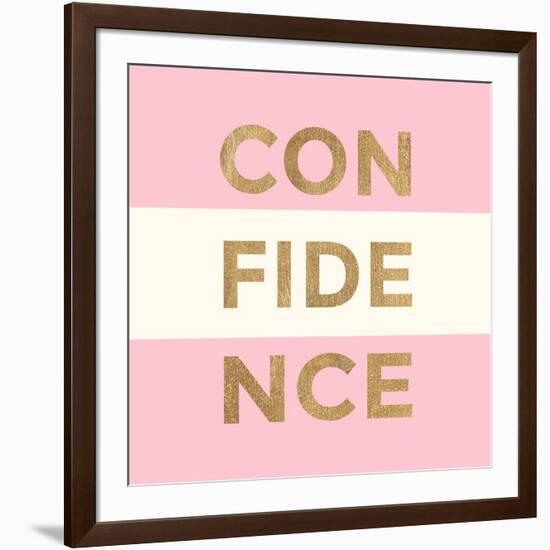 Confidence Glam-Evangeline Taylor-Framed Art Print